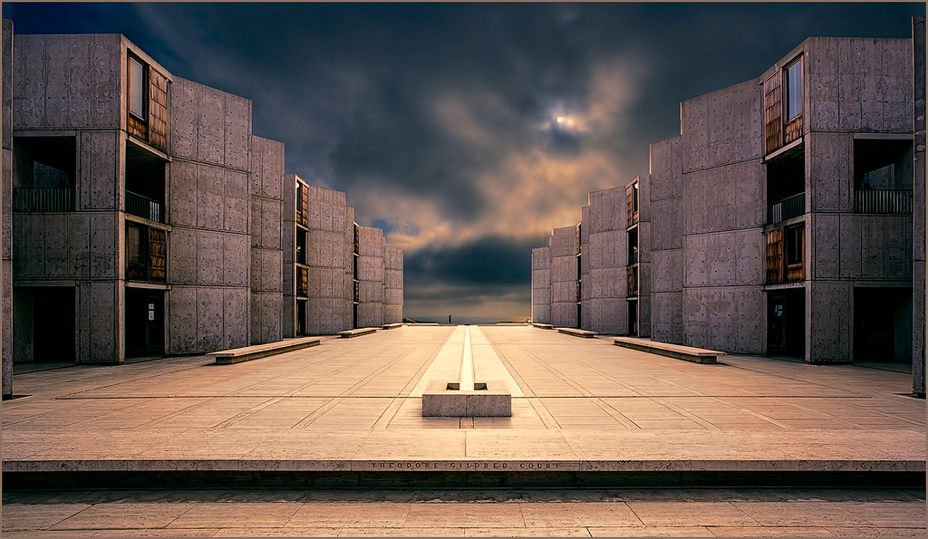 Louis Kahn Salk Institute is a Modernist Masterpiece »