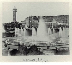 Figure 1: The Crystal Palace. Architect: Joseph Paxton. Location: Hyde Park, London, England (Building destroyed 1936). Photo credit: Philip Henry Delamotte, 1854. Source: Smithsonian Institution Libraries