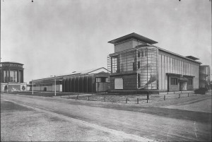 Figure 2: Factory Administration Building. Architect: Walter Gropius. Location: Cologne, Germany. Photo Credit: Unknown Photographer, 1914. Source: Harvard Art Museums