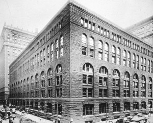 Marshall Field Store, Henry Hobson Richardson, 1885-88, Chicago, USA. Credit: unknown, public domain