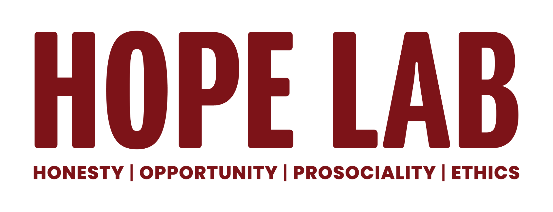 HOPE Lab: Honesty, Opportunity, Prosociality, & Ethics