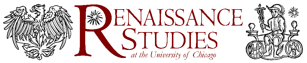 Renaissance Studies at the University of Chicago