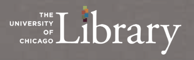 University of Chicago Library logo