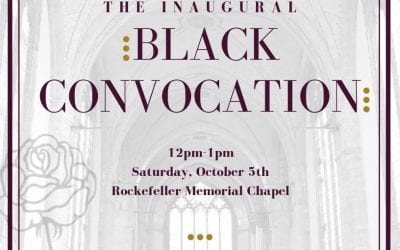 The Inaugural Black Convocation
