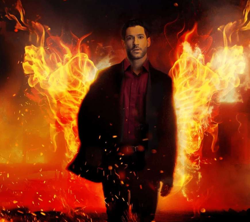 Promotional image for Netflix's Lucifer
