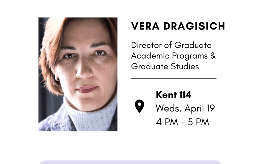 Career Talk #6: Vera Dragisich
